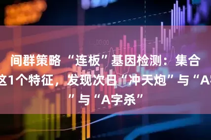 间群策略 “连板”基因检测：集合竞价这1个特征，发现次日“冲天炮”与“A字杀”